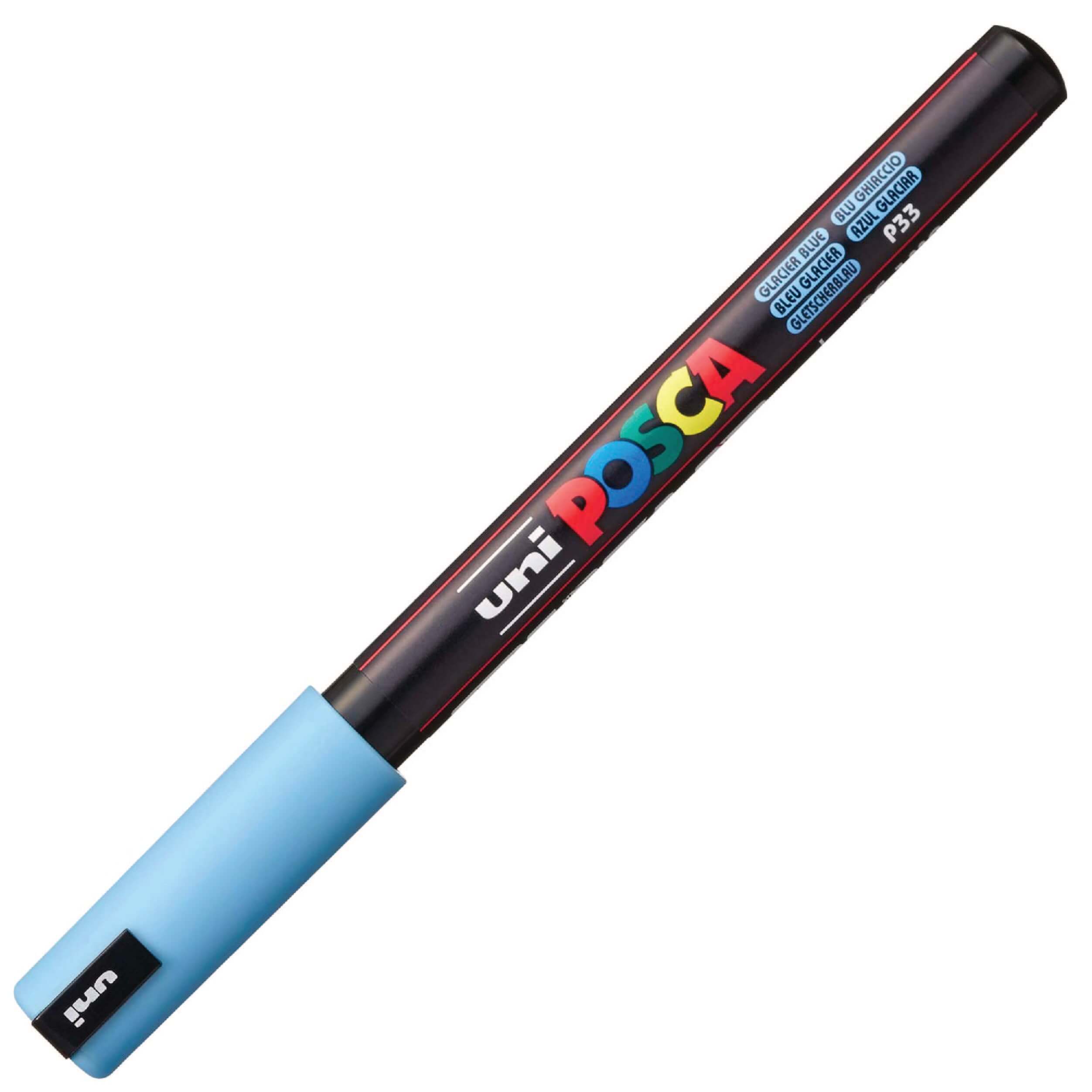 Marker Extra Fine Cone Tip 0.7-1.0mm Light Blue POSCA Uni